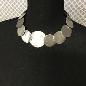 Silver Medallion Necklace